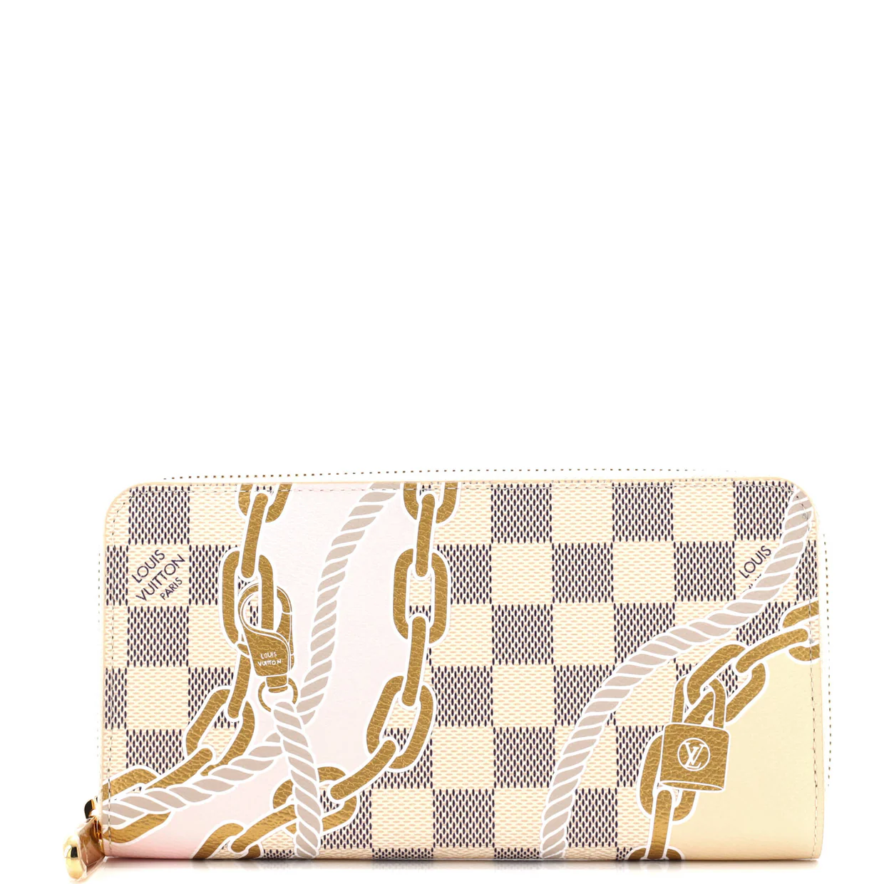 Zippy Wallet Limited Edition Nautical Damier - Deep Luxury