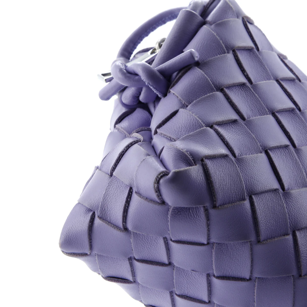 Loop Crossbody Bag Intrecciato Nappa Mini - Deep Luxury