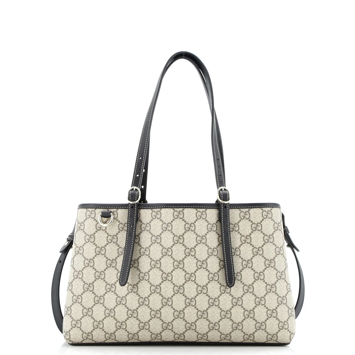 Emblem Tote GG Coated Canvas Small - Deep Luxury