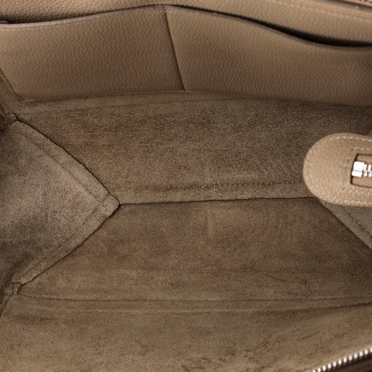 Tri-Fold Shoulder Bag Grained Calfskin Small - Deep Luxury