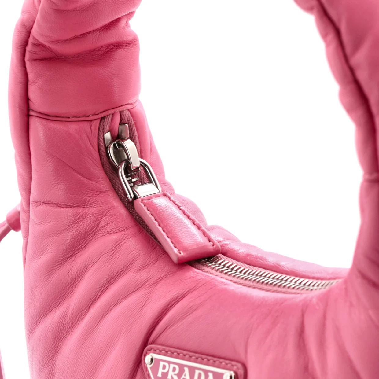 Padded Hobo Leather Mini - Deep Luxury