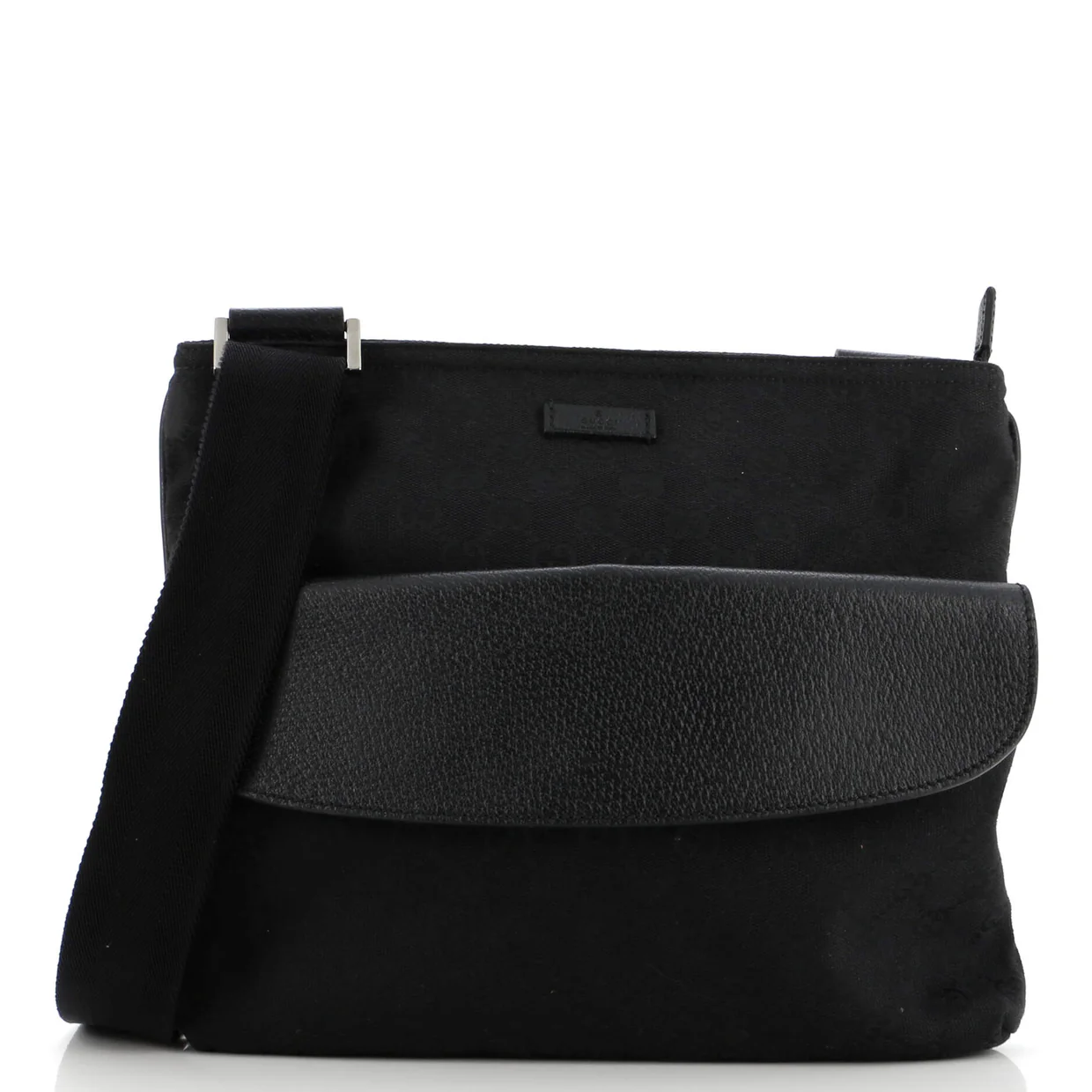 Front Pocket Messenger Bag GG Canvas Medium - Deep Luxury