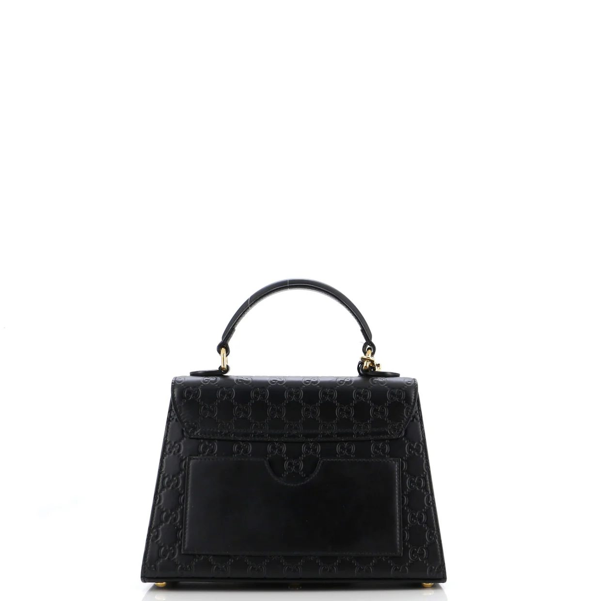 Padlock Top Handle Bag Guccissima Leather Small - Deep Luxury