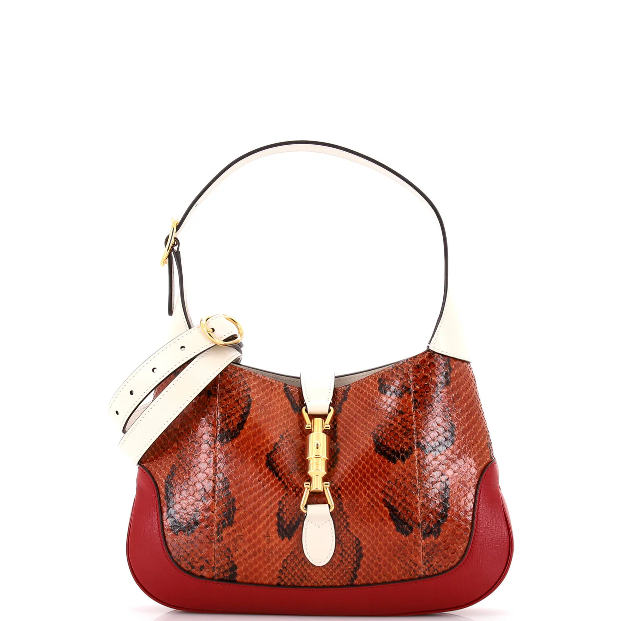 Jackie 1961 Hobo Python Small - Deep Luxury