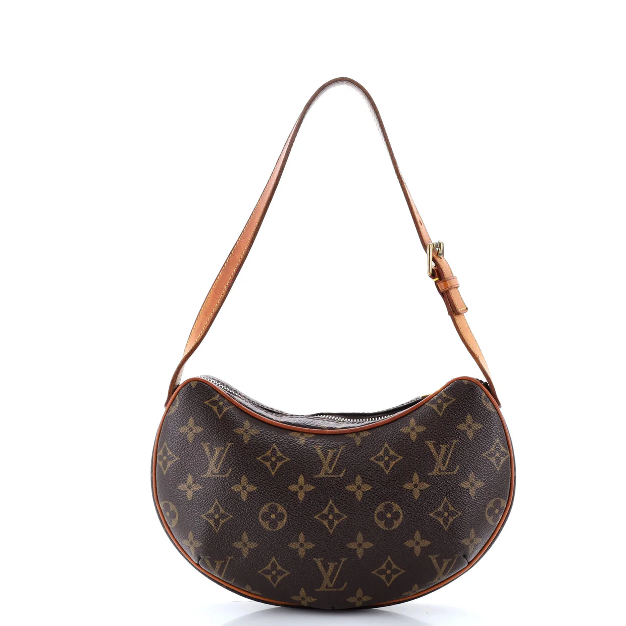Croissant Handbag Monogram Canvas PM - Deep Luxury