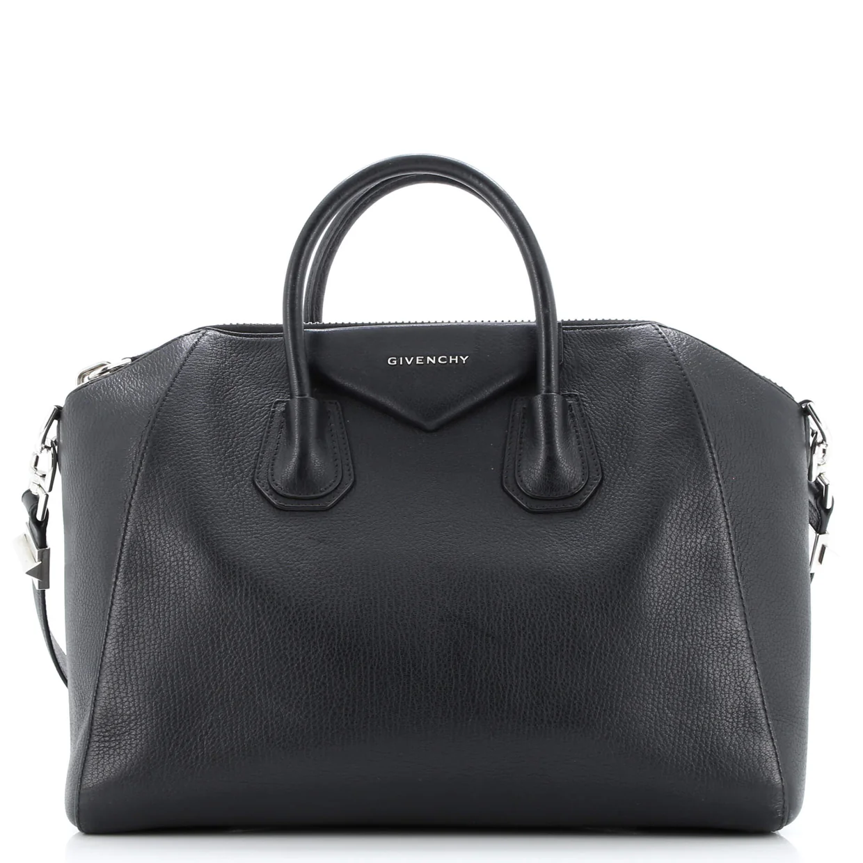 Antigona Bag Leather Medium - Deep Luxury