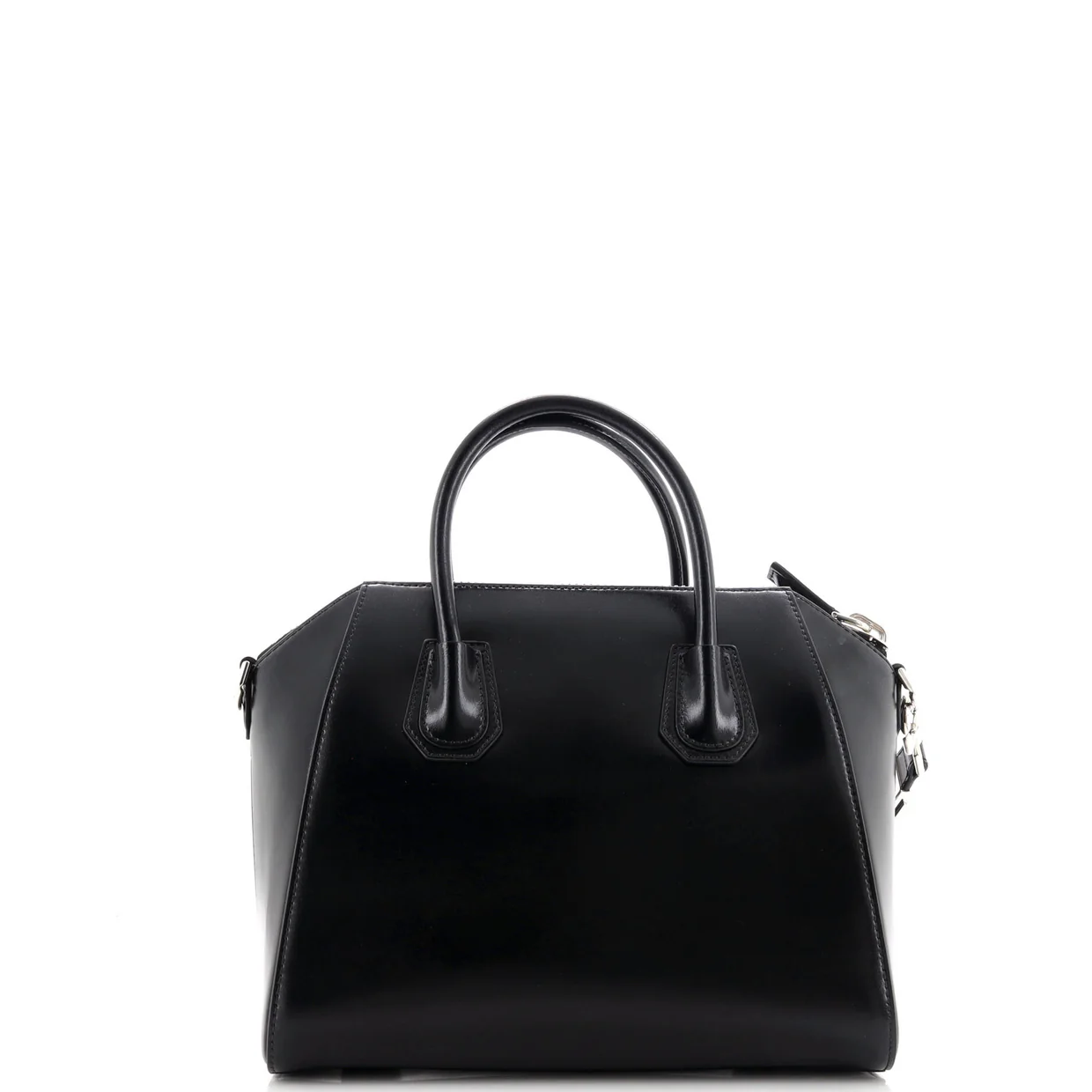 Antigona Bag Glazed Leather Small - Deep Luxury
