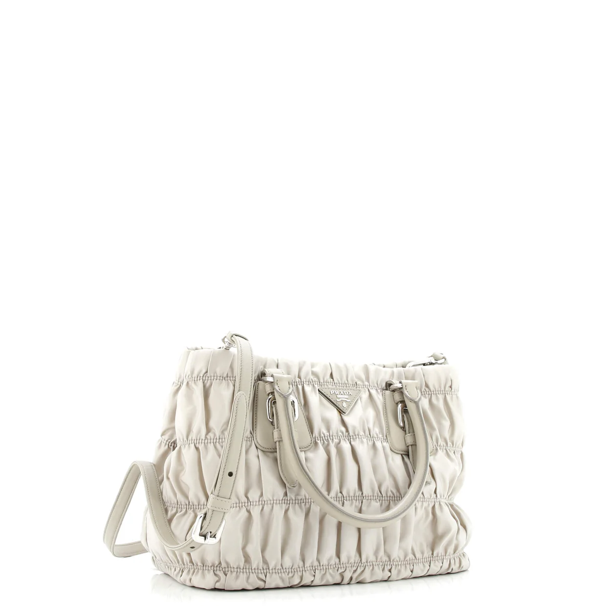 Gaufre Convertible Tote Tessuto Small - Deep Luxury