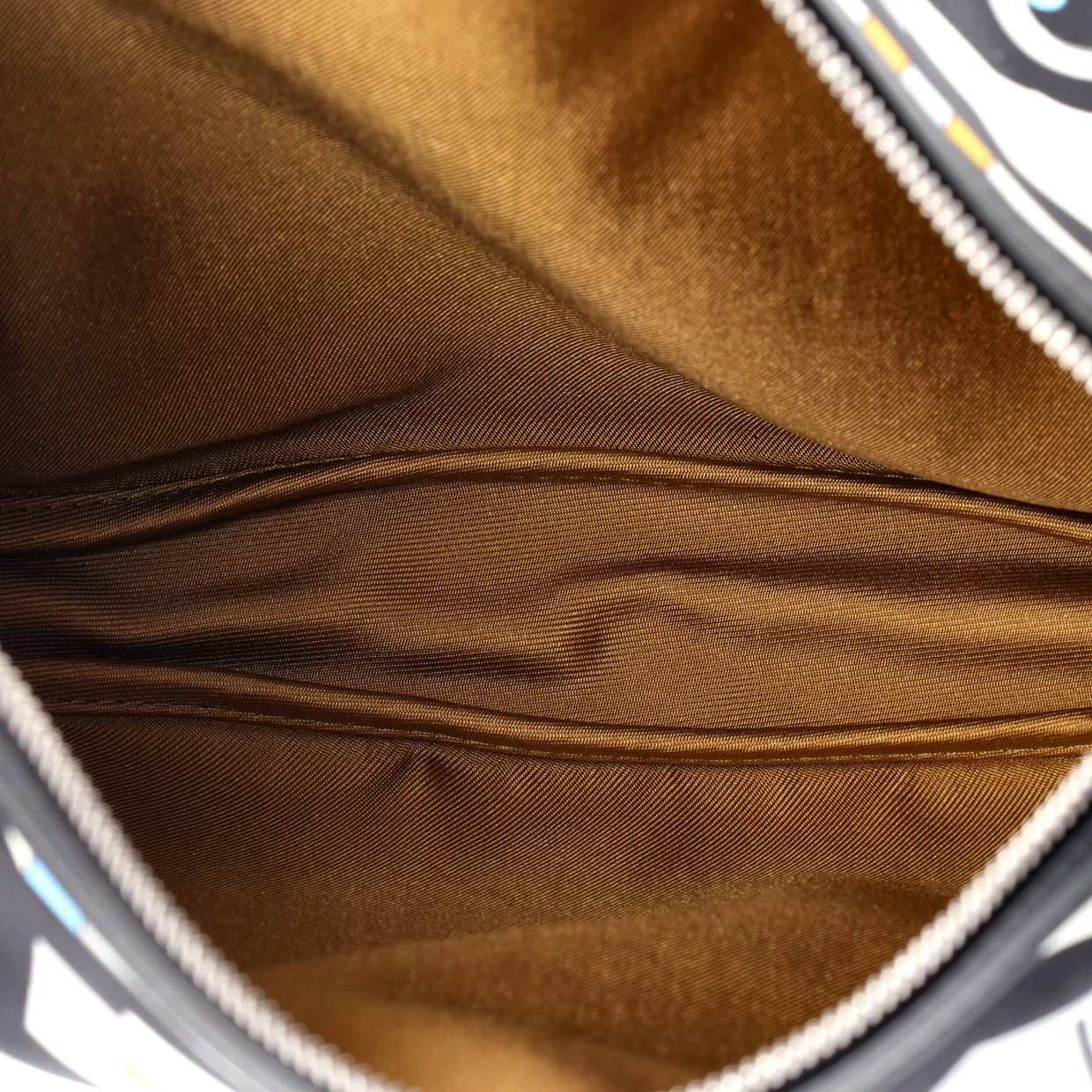 Sursoie To Go Pouch Printed Silk and Leather - Deep Luxury