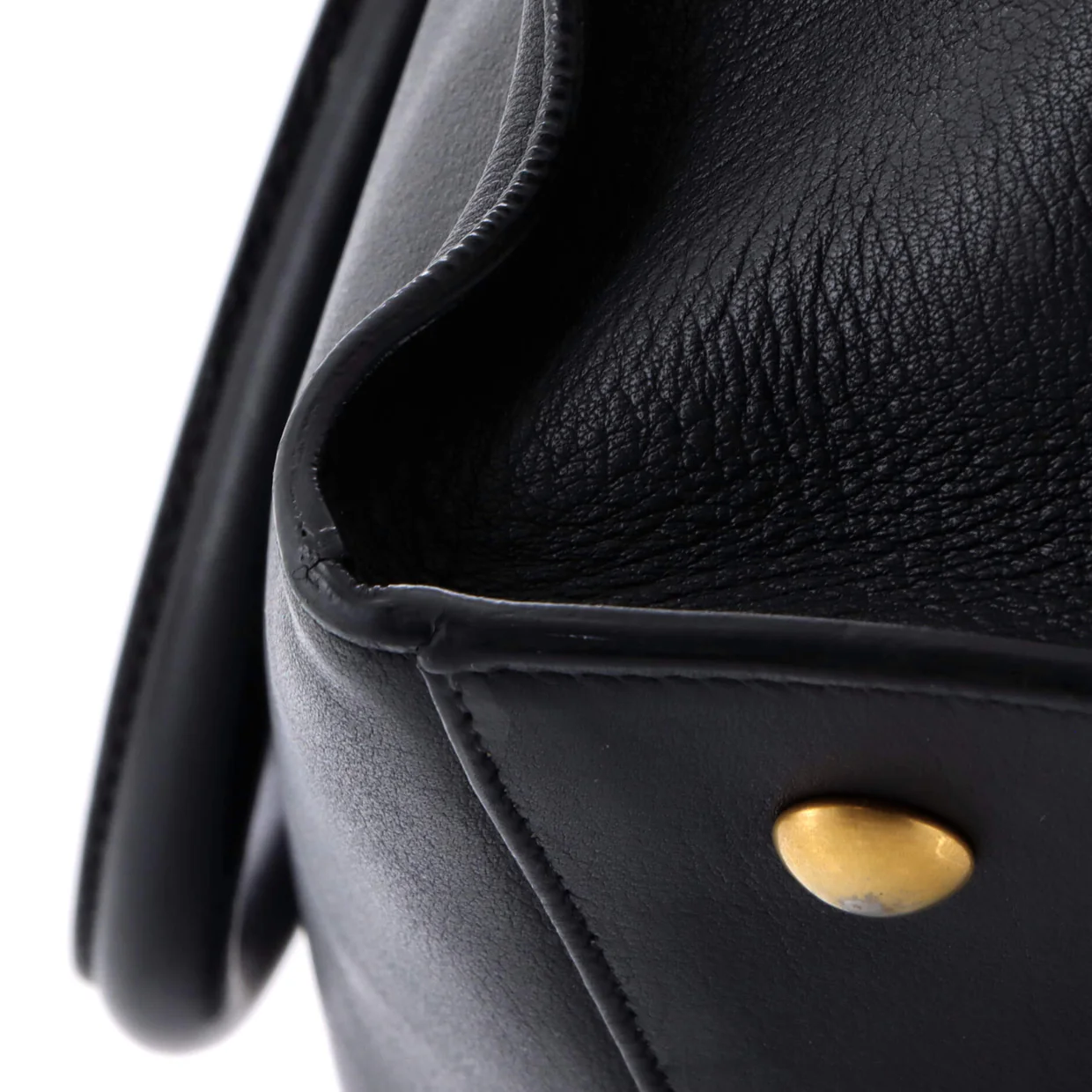 Classic Y Cabas Leather Small - Deep Luxury