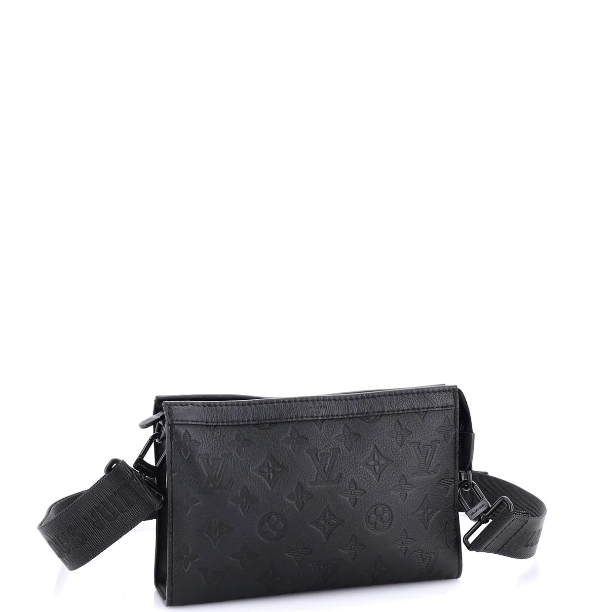 Gaston Wearable Wallet Monogram Shadow Leather - Deep Luxury