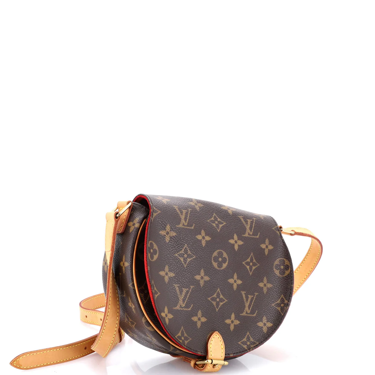 Tambourine Handbag Monogram Canvas - Deep Luxury