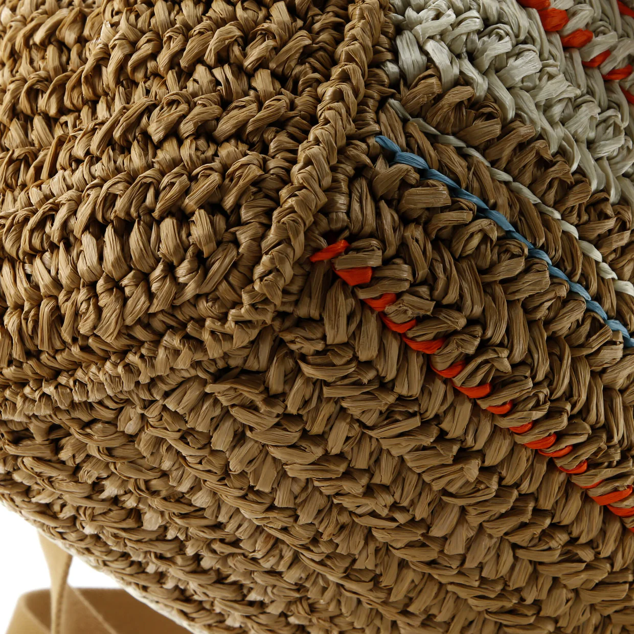 Canapa Convertible Tote Raffia Crochet Small - Deep Luxury