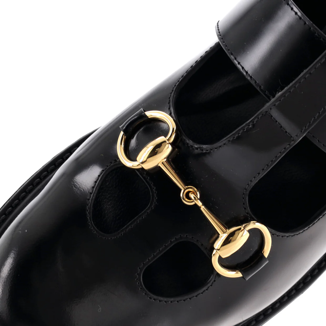 Women's Horsebit Mary Jane Loafers Leather - Deep Luxury