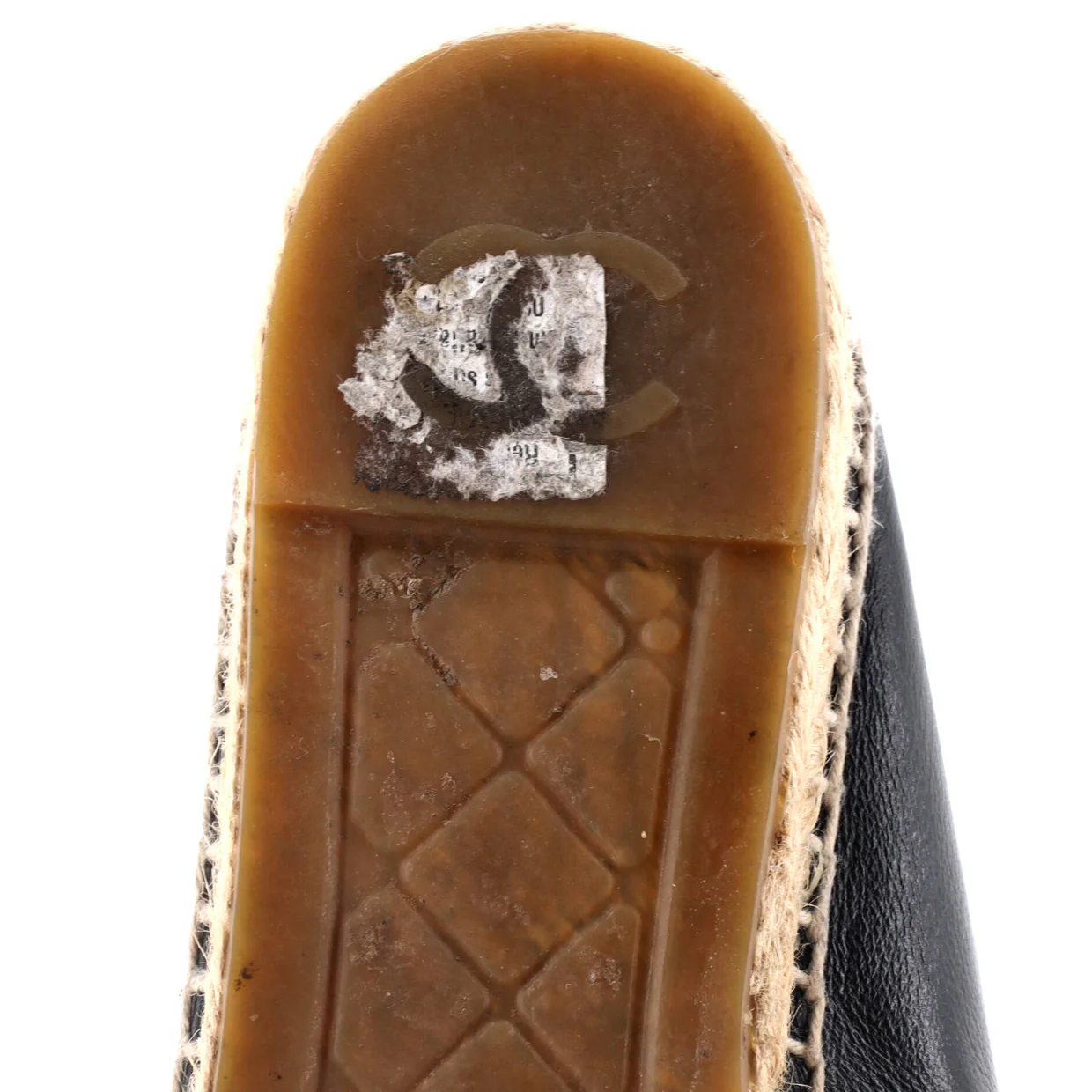 Women's CC Cap Toe Espadrilles Leather - Deep Luxury