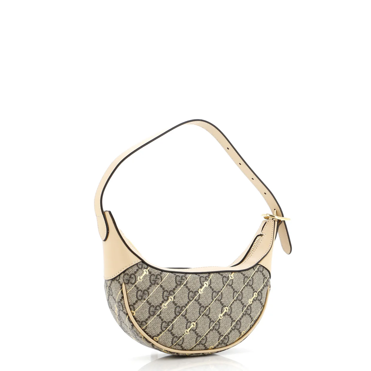 Ophidia Zip Hobo Print GG Coated Canvas Mini - Deep Luxury