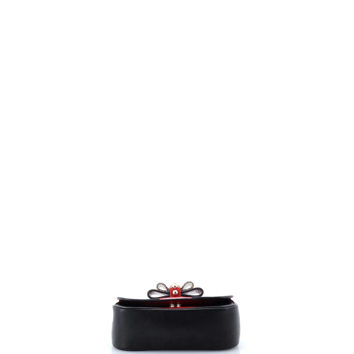 Sweet Charity Crossbody Bag Leather with Patent Mini - Deep Luxury