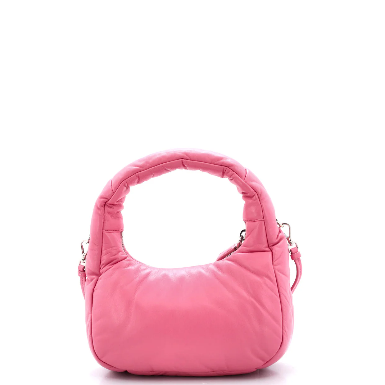 Padded Hobo Leather Mini - Deep Luxury