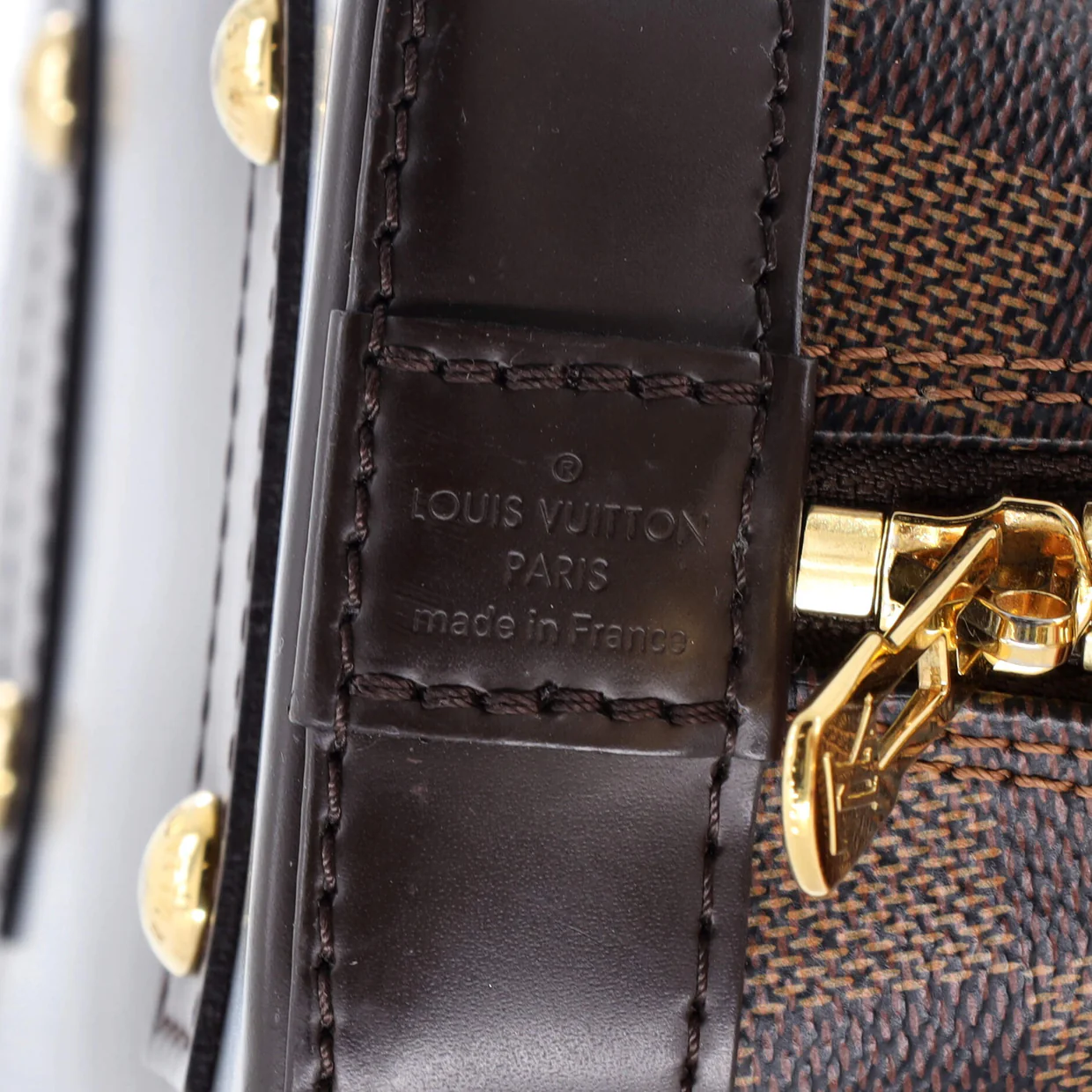 Alma Handbag Damier BB - Deep Luxury