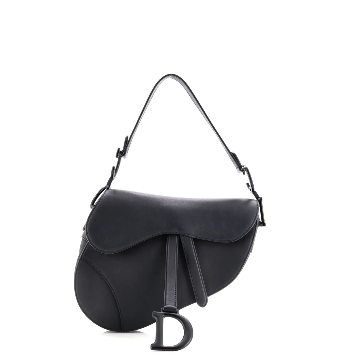 Ultra Matte Saddle Handbag Leather Medium - Deep Luxury