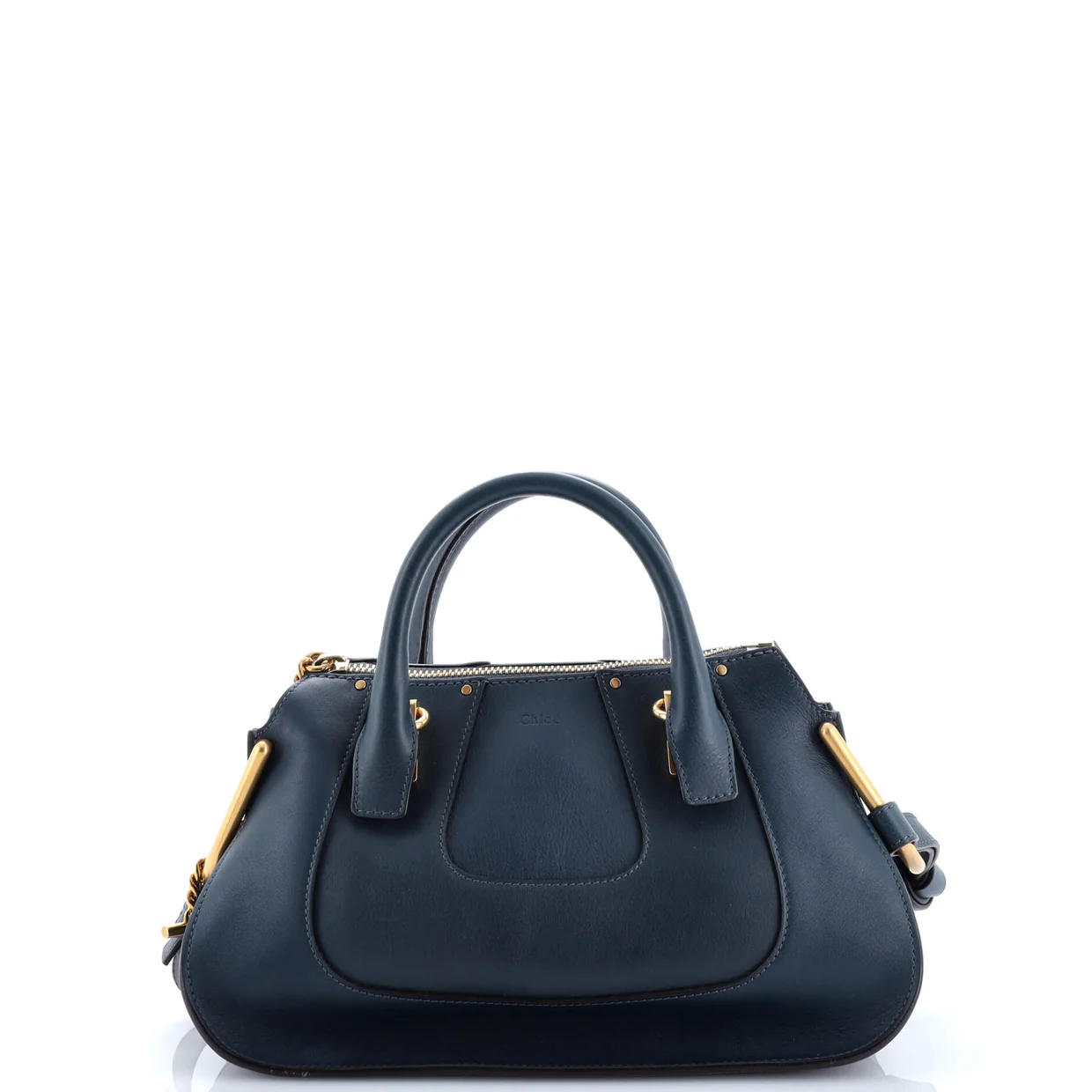 Hayley Satchel Leather Small - Deep Luxury