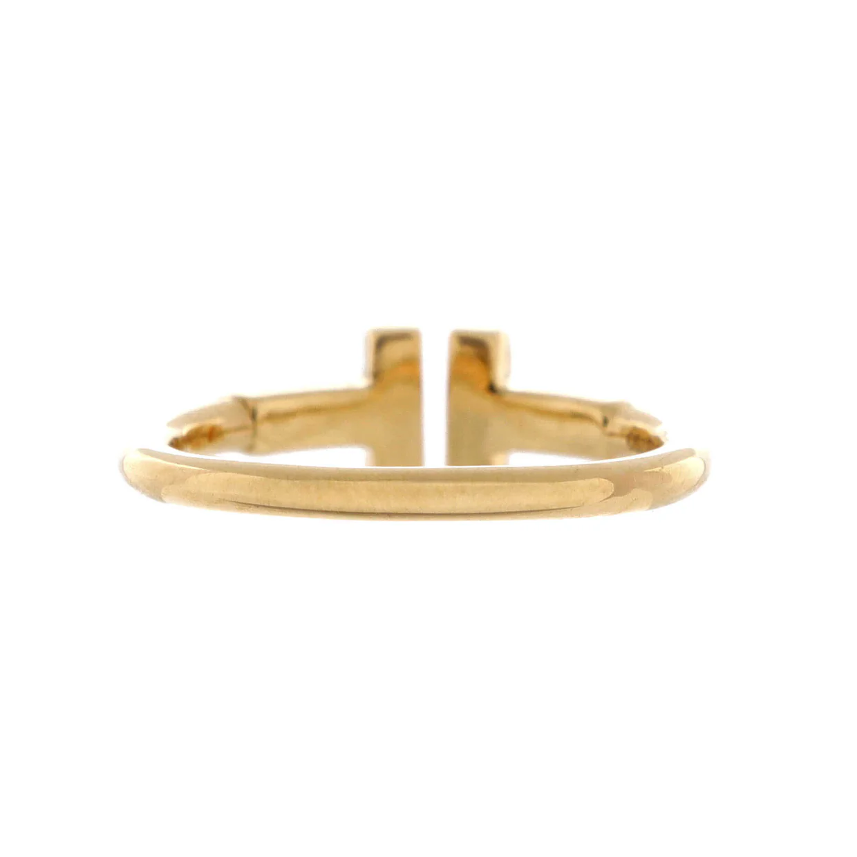 T Wire Ring 18K Yellow Gold - Deep Luxury