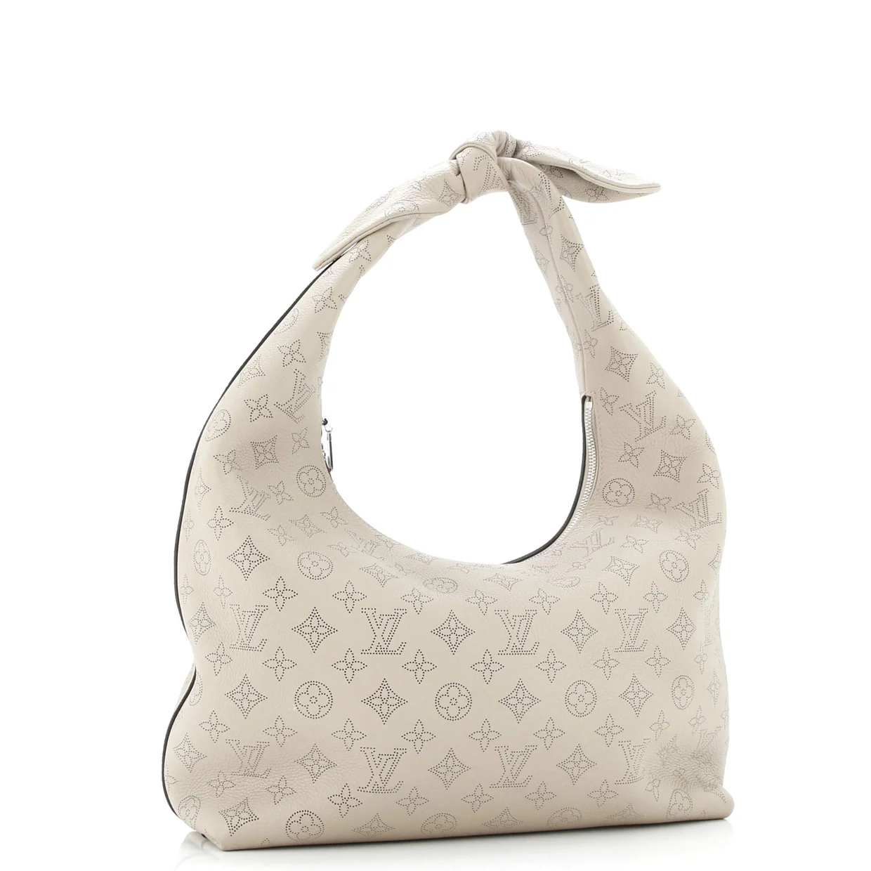 Why Knot Shoulder Bag Mahina Leather MM - Deep Luxury