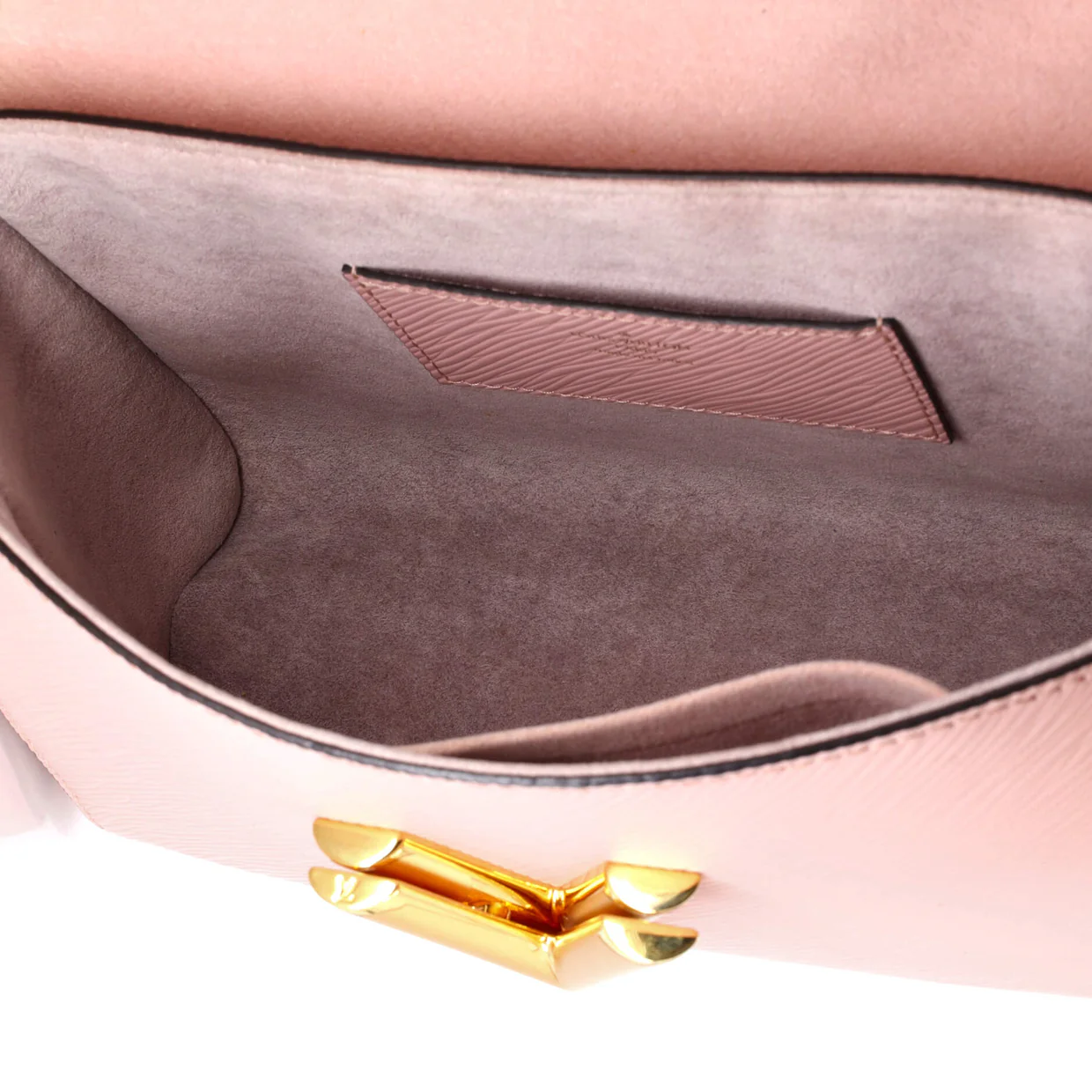 Twist Handbag Limited Edition Flower Embellished Epi Leather MM - Deep Luxury