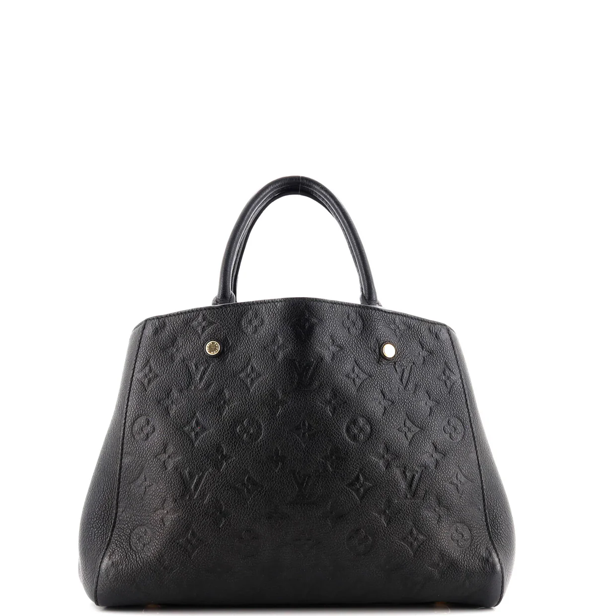 Montaigne Handbag Monogram Empreinte Leather MM - Deep Luxury