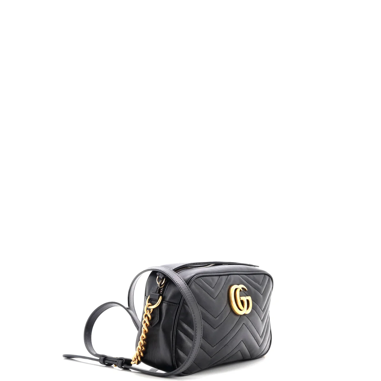 GG Marmont Shoulder Bag Matelasse Leather Medium - Deep Luxury