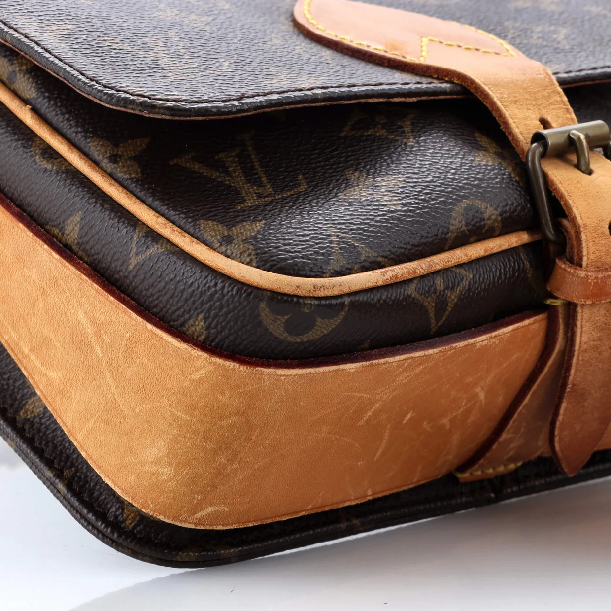 Cartouchiere Handbag Monogram Canvas MM - Deep Luxury