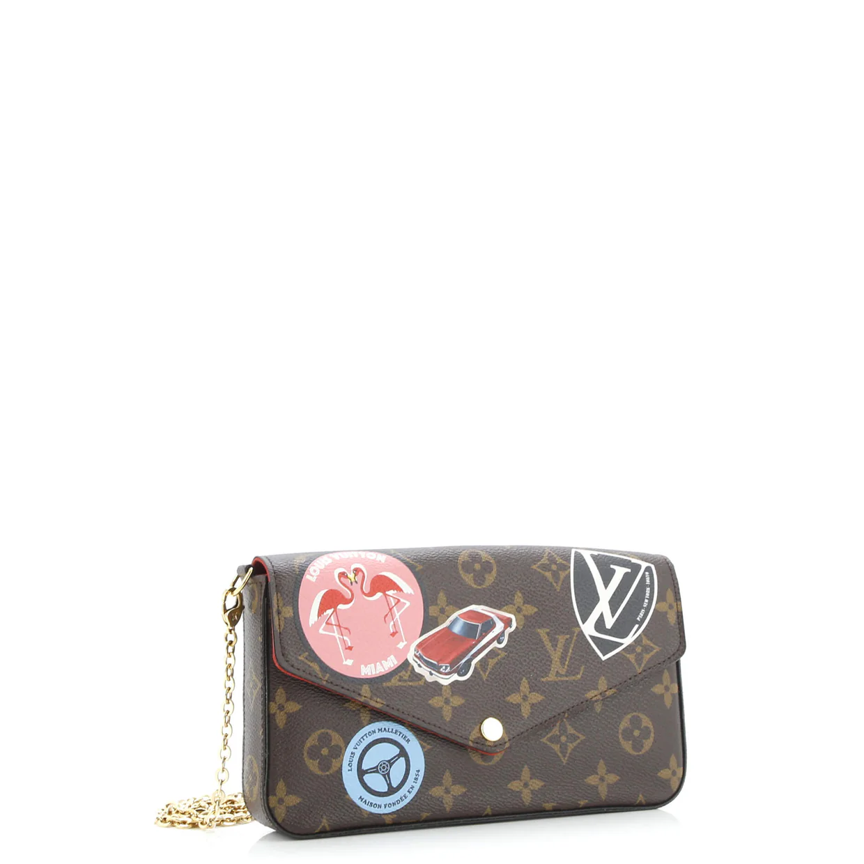 Felicie Pochette Limited Edition Monogram Canvas - Deep Luxury