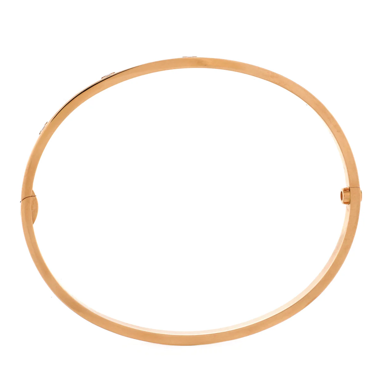 Love 10 Diamond Bracelet 18K Rose Gold with Diamonds Small - Deep Luxury
