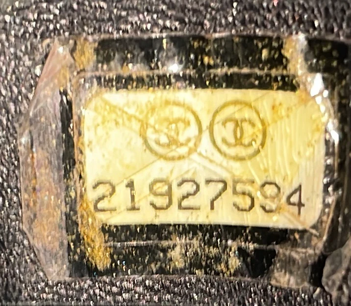 Double Carry Chain Waist Bag Quilted Iridescent Goatskin Small - Deep Luxury