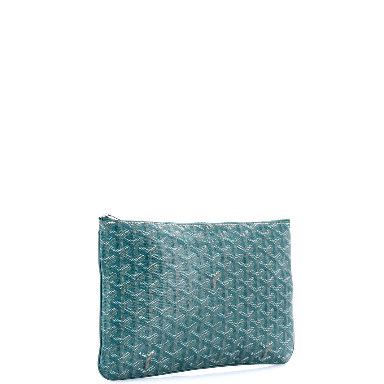 Senat Zip Pouch Coated Canvas MM - Deep Luxury