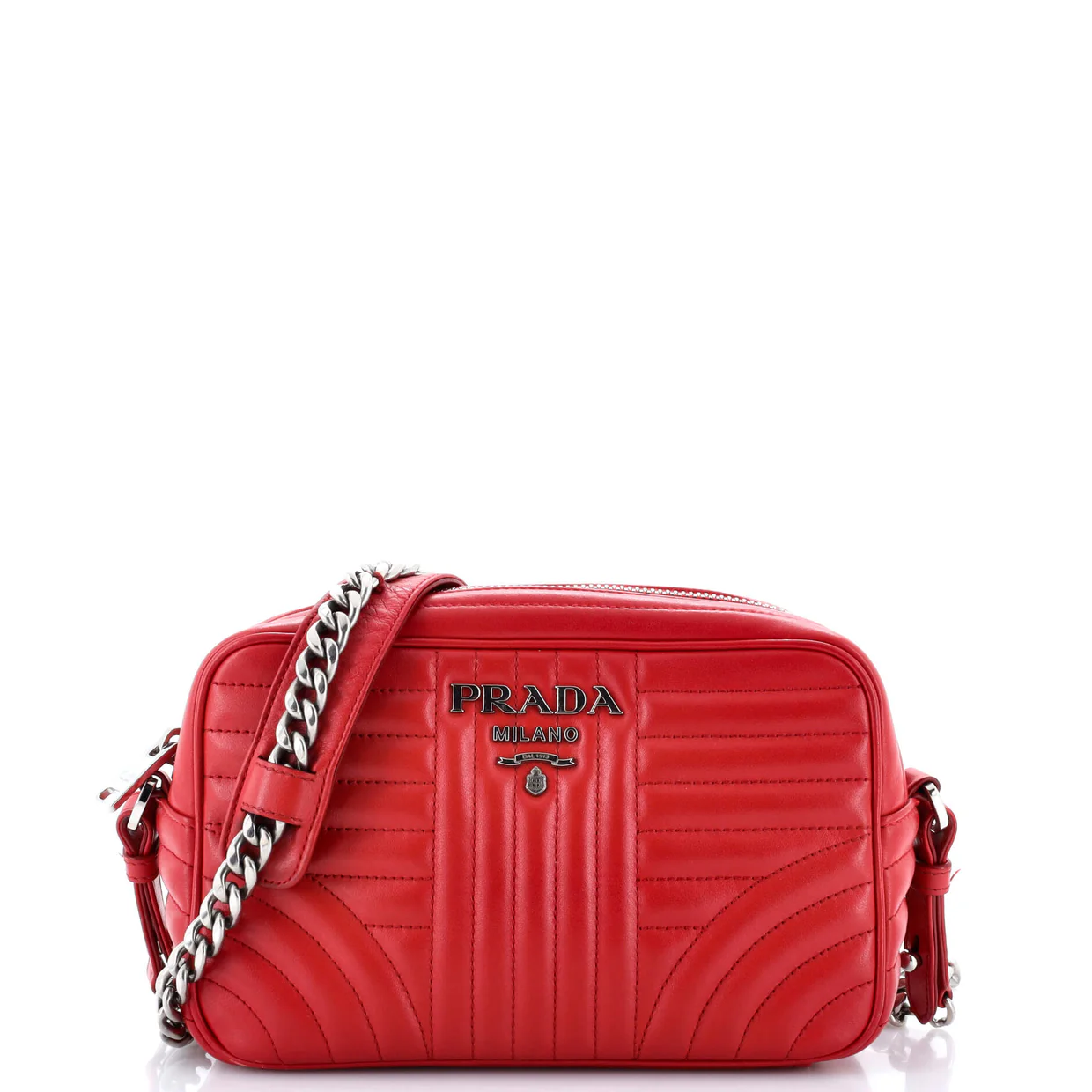 Camera Bag Diagramme Quilted Leather Small - Deep Luxury