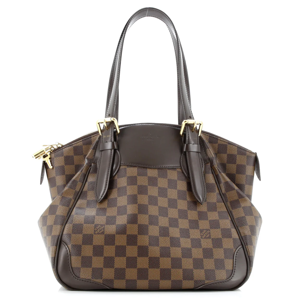 Verona Handbag Damier MM - Deep Luxury