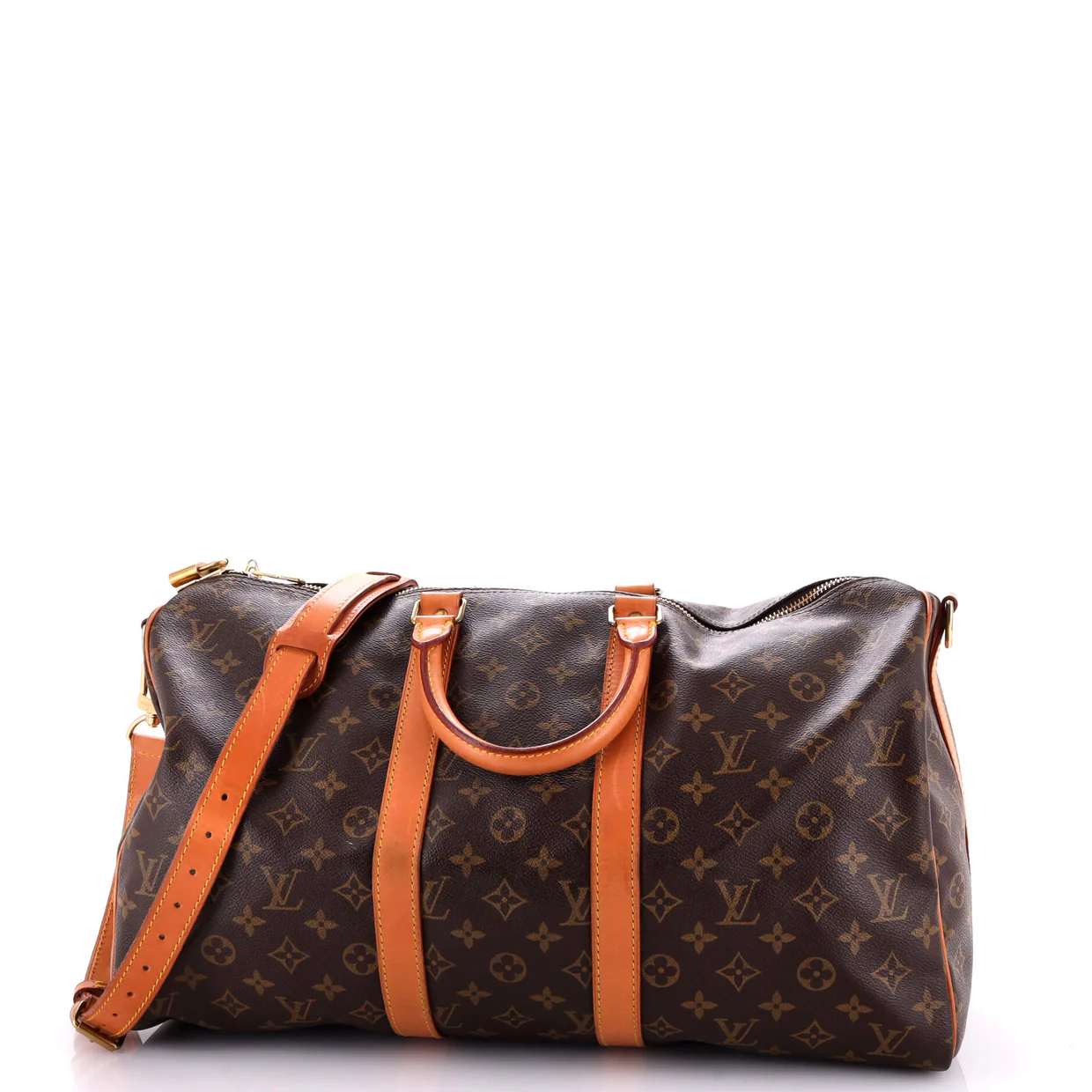 Keepall Bandouliere Bag Monogram Canvas 45 - Deep Luxury
