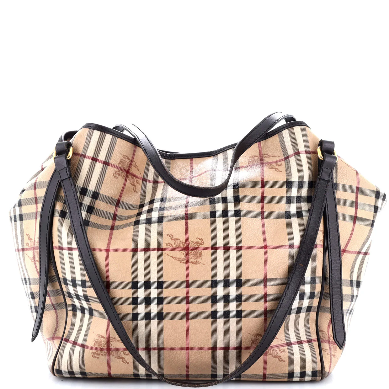 Canterbury Tote Haymarket Coated Canvas Medium - Deep Luxury