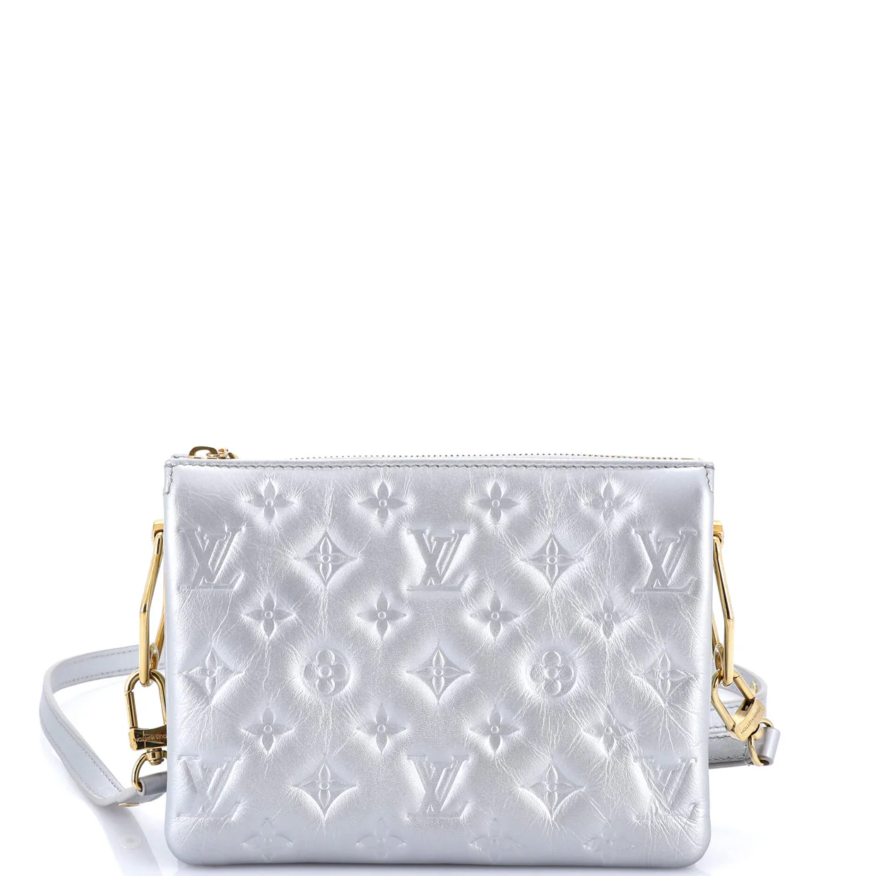 Coussin Bag Monogram Embossed Lambskin BB - Deep Luxury