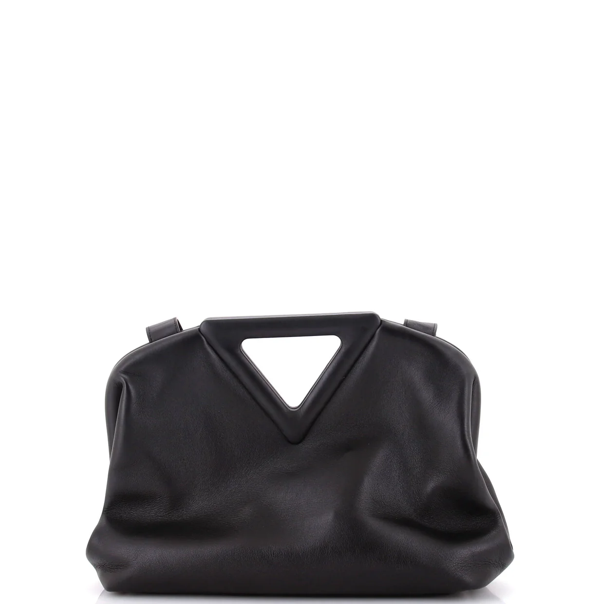 Point Shoulder Bag Leather Medium - Deep Luxury