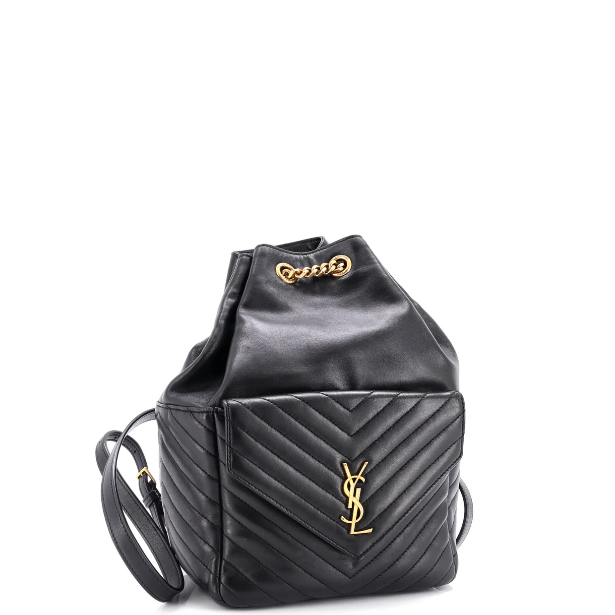 Joe Backpack Matelasse Chevron Leather - Deep Luxury