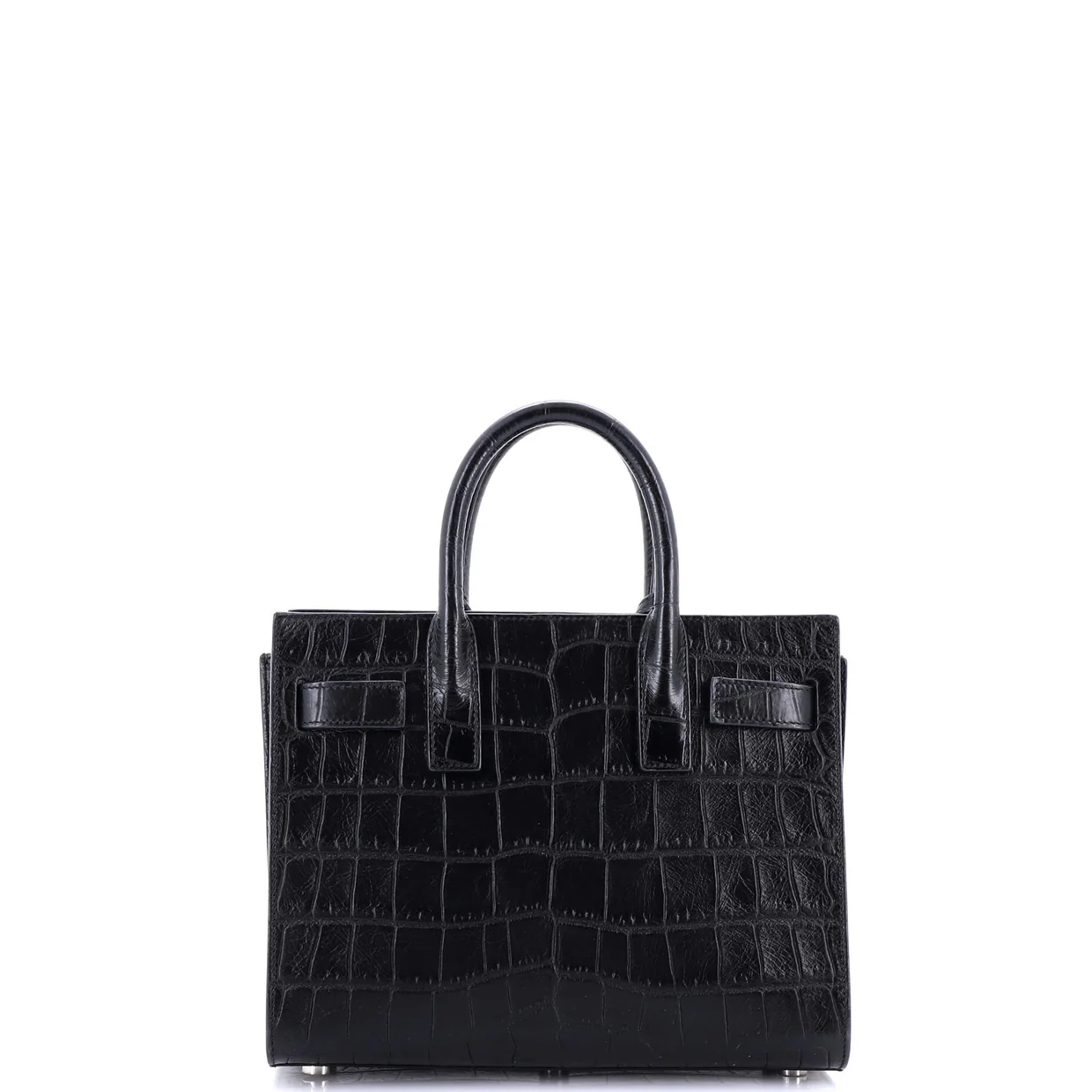 Sac de Jour NM Bag Crocodile Embossed Leather Nano - Deep Luxury