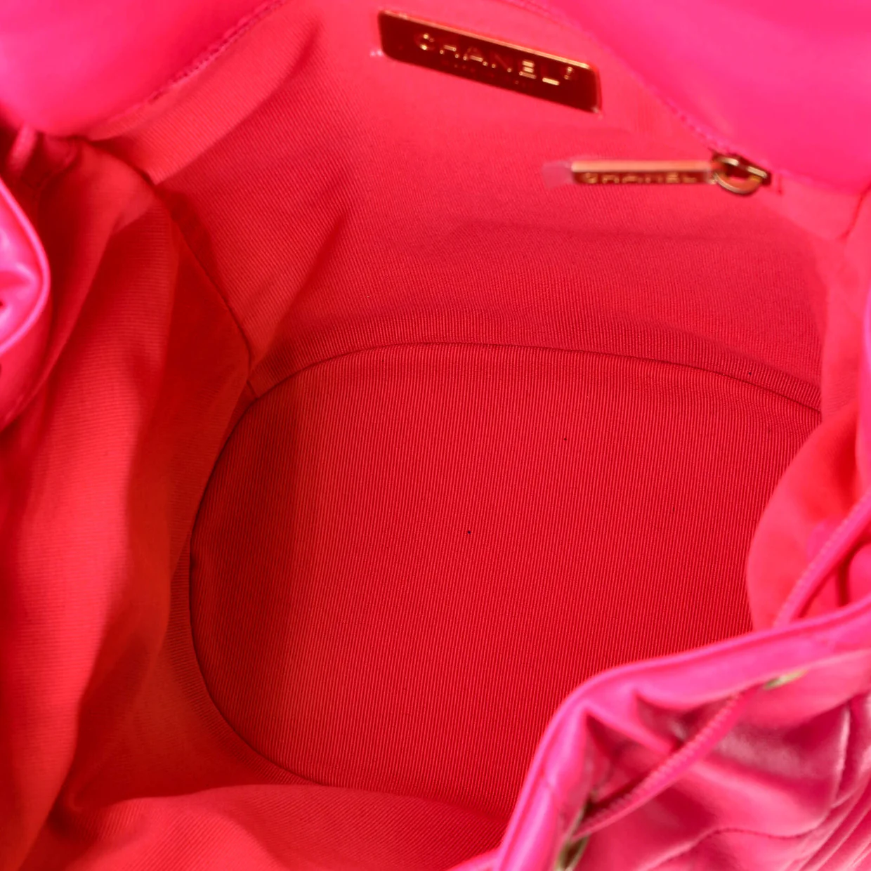 19 Flap Backpack Quilted Lambskin - Deep Luxury