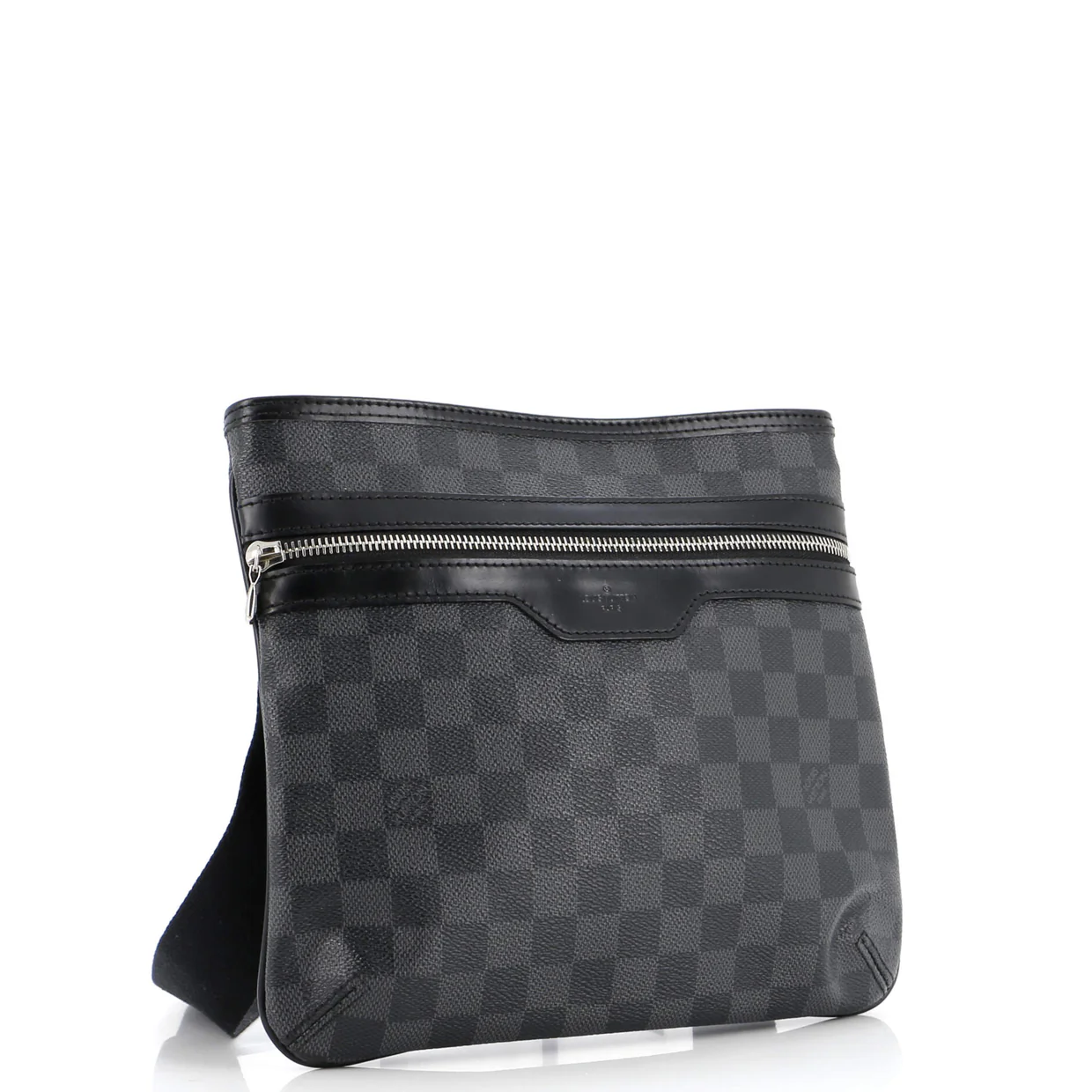 Thomas Handbag Damier Graphite - Deep Luxury