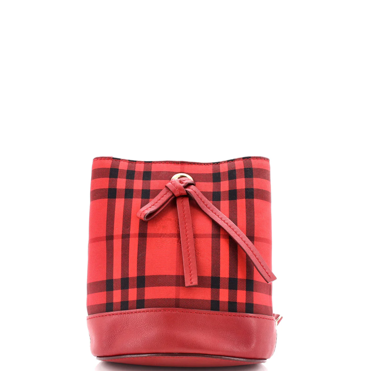Overdyed Bucket Bag Horseferry Check Canvas Baby - Deep Luxury