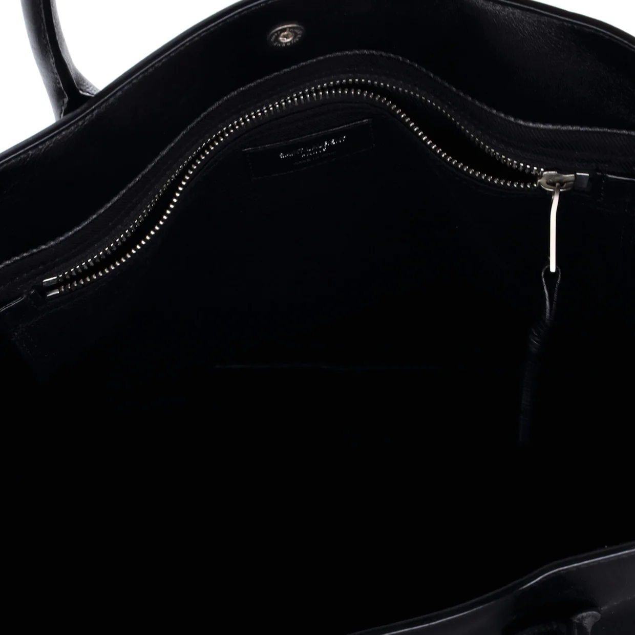 Rive Gauche Shopper Tote Leather Tall - Deep Luxury