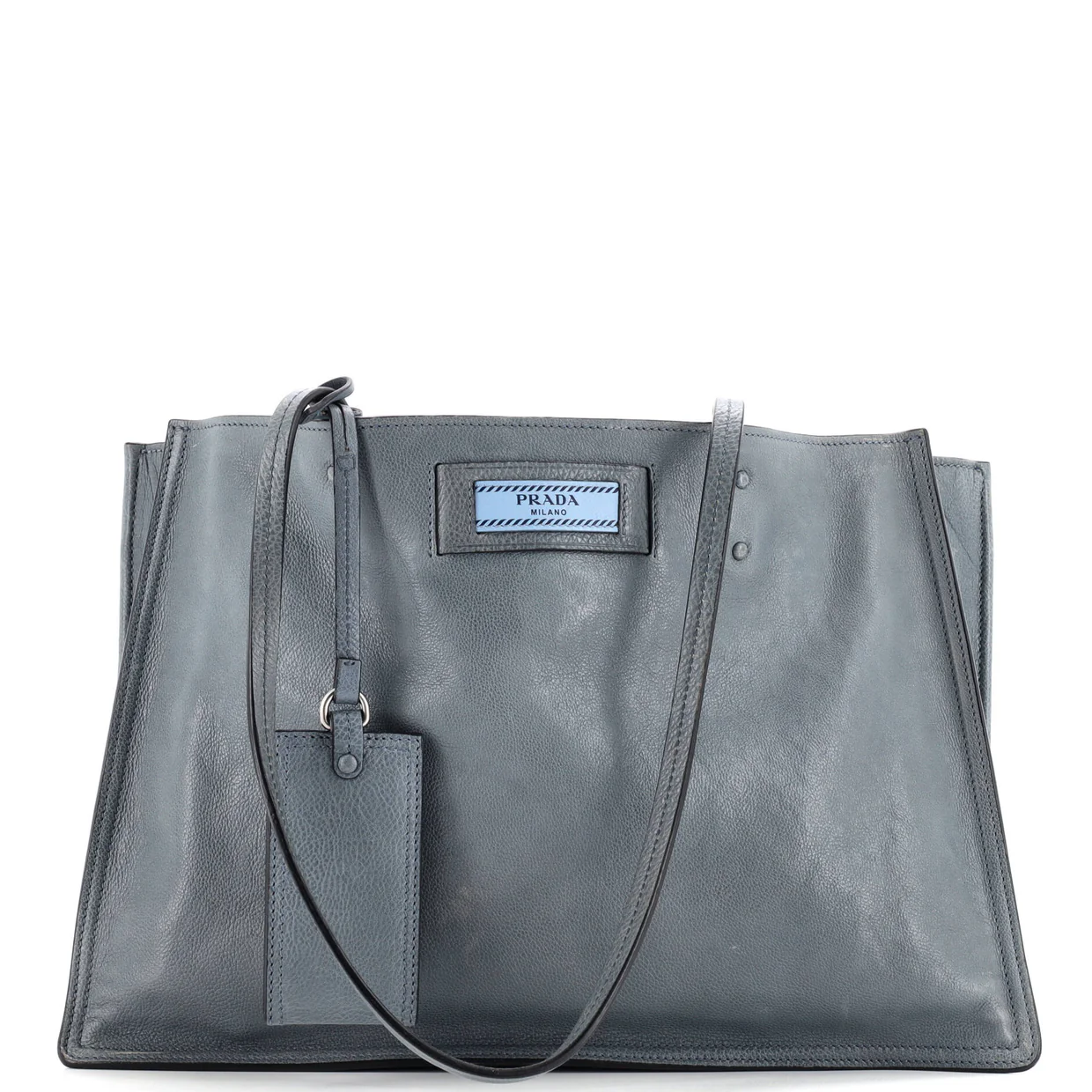 Etiquette Tote Glace Calf Medium - Deep Luxury