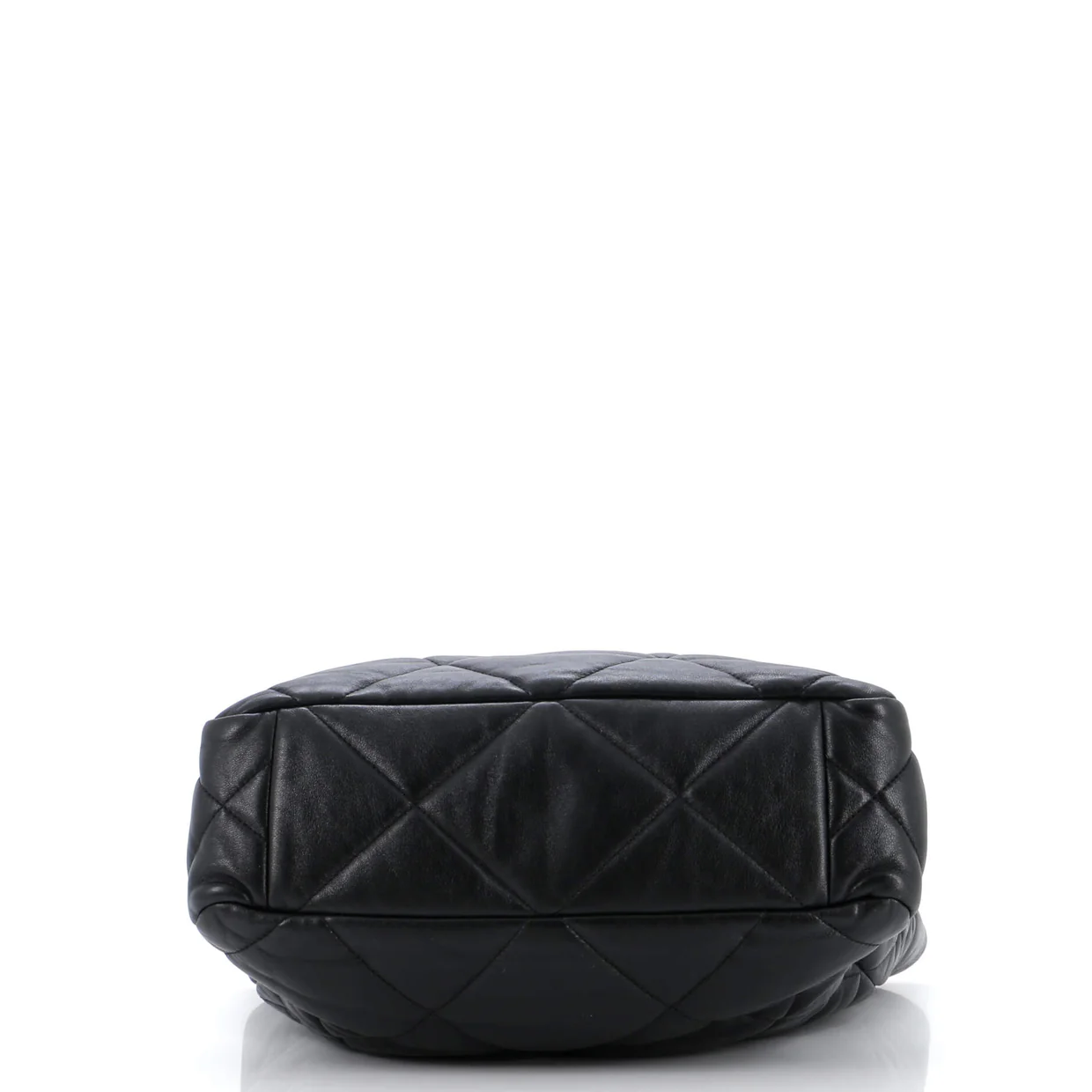 19 Shopping Bag Quilted Leather Medium - Deep Luxury