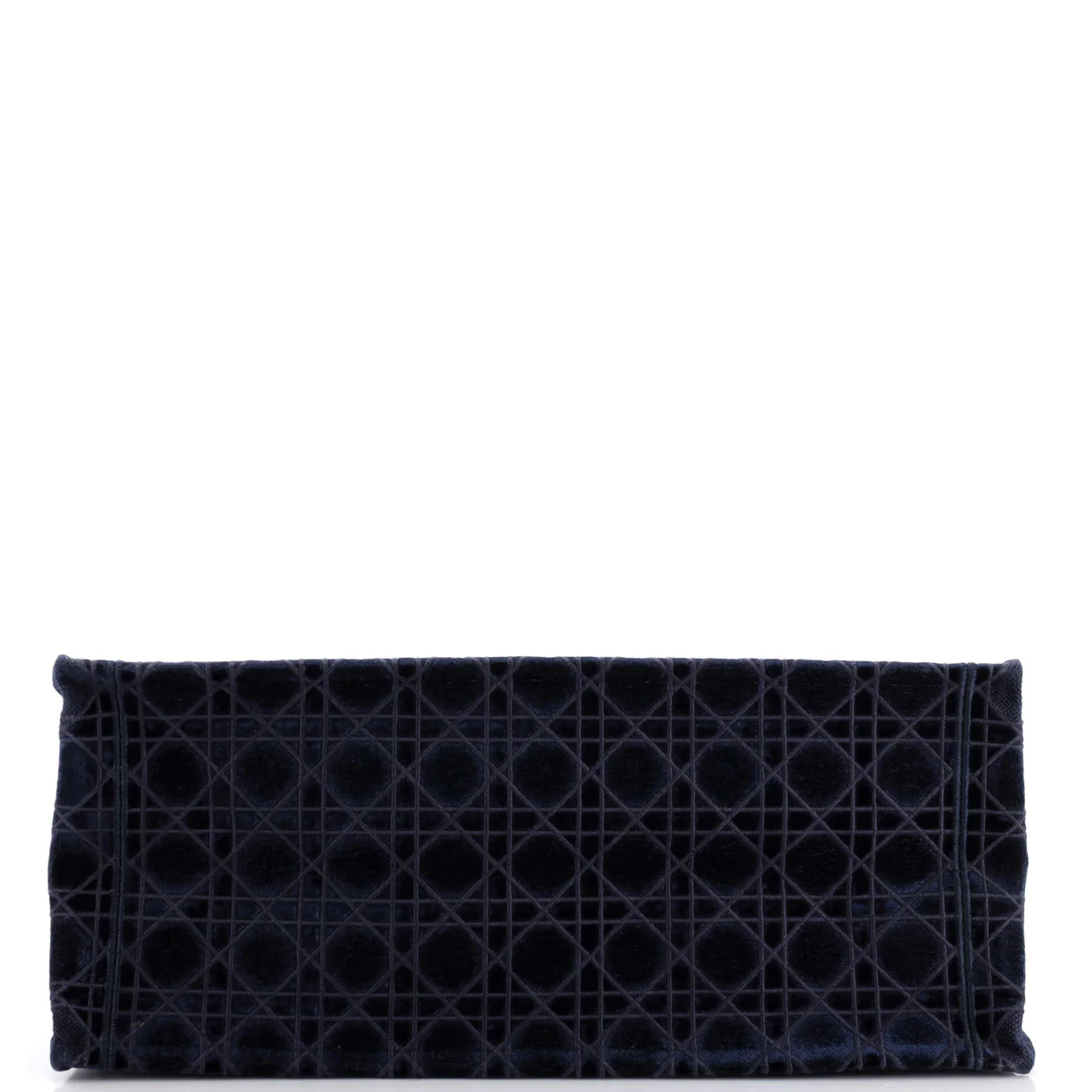 Book Tote Oblique Velvet Large - Deep Luxury